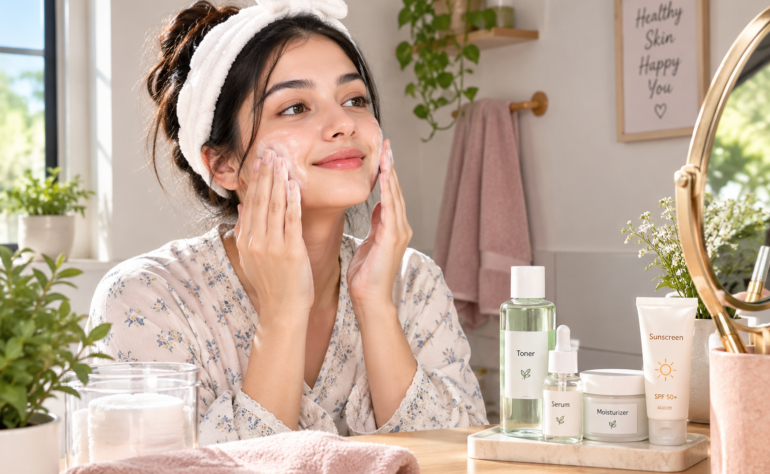 Skincare: A Complete Guide to Healthy, Glowing Skin